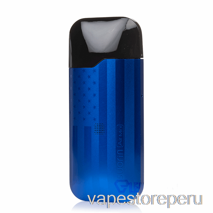 Vape Recargable Suorin Air Mini Pod System Azul Con Lentejuelas De Estrellas